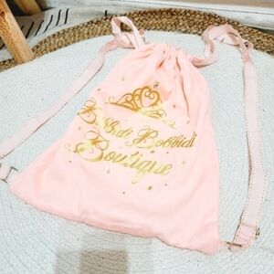 DISNEY Bibbidi Bobbidi Boutique PINK CINCH SAK